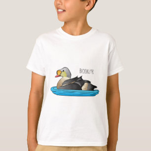 Königseiderenten-Comic-Illustration  T-Shirt