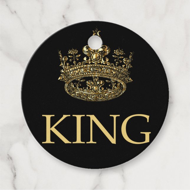 Königsemblem Geschenkanhänger (Vorderseite)
