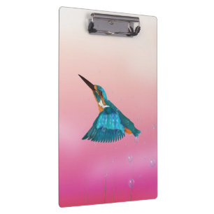 Königsfisch Bird Klemmbrett