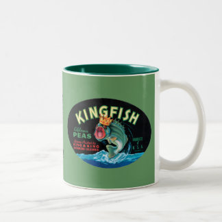 Königsfisch-Erbsen Zweifarbige Tasse