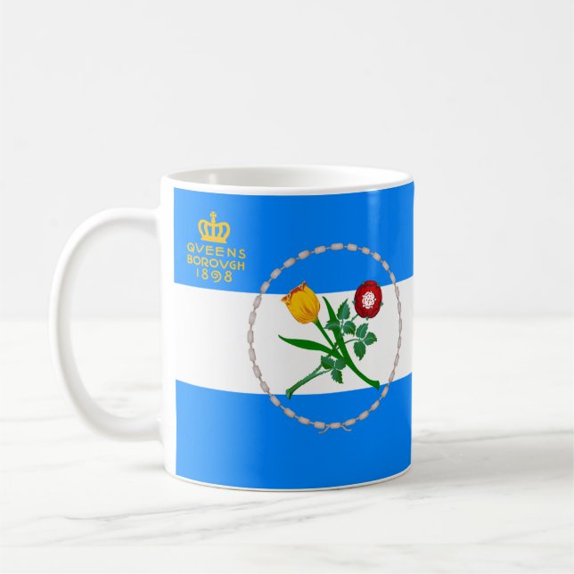 Königsflagge, NY Kaffeetasse (Links)
