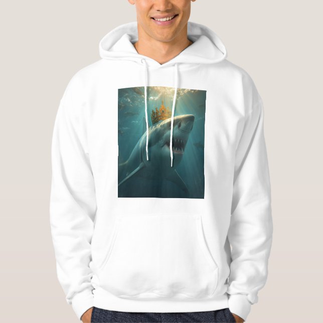 Königshai Hoodie (Vorderseite)