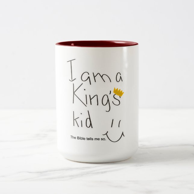 Königskind Zweifarbige Tasse (Mittel)