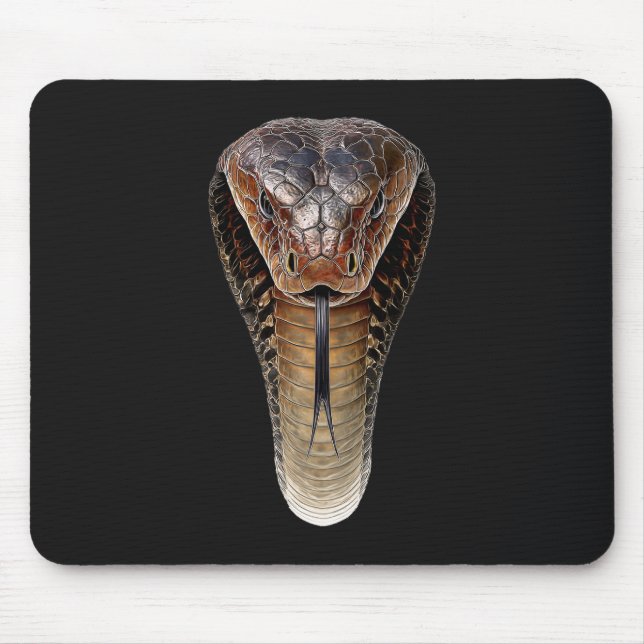 Königskobra Mousepad (Vorne)