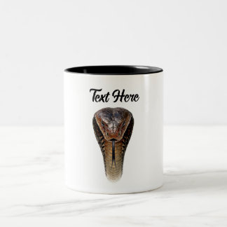 Königskobra zweifarbige tasse
