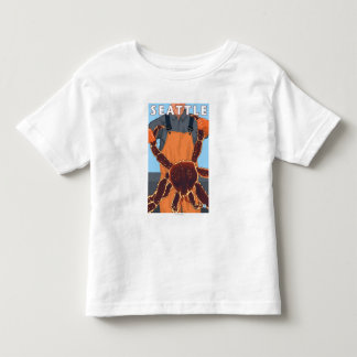Königskrabbe-Fischer - Seattle, Washington Kleinkind T-shirt