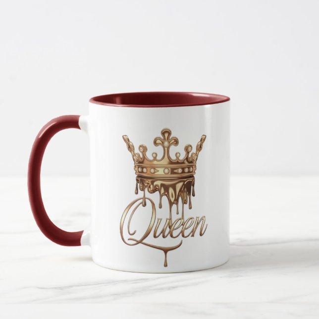 Königskrone Elegantes Königliches Prinzessin-Desig Tasse (Links)