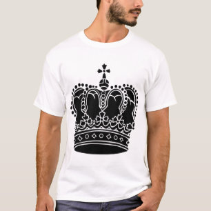 Königskrone - Schwarz T-Shirt
