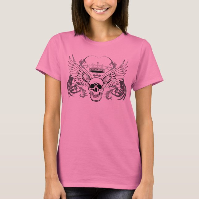 Königskull - Damen T-Shirt (Vorderseite)