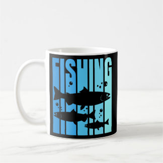 Königslachs Chinook-Lachs-Angeln Kaffeetasse