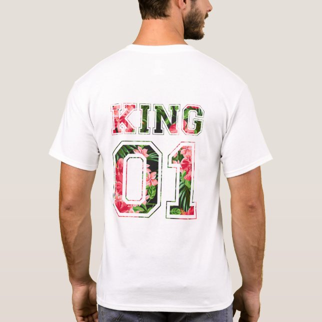 Königspärchen T-Shirt (Rückseite)