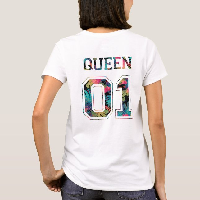 Königspärchen T-Shirt (Rückseite)