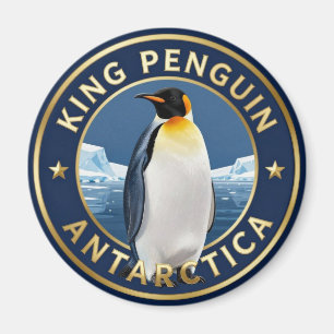 🐧 Königspinguin Antarktika Polarvogel Magnet