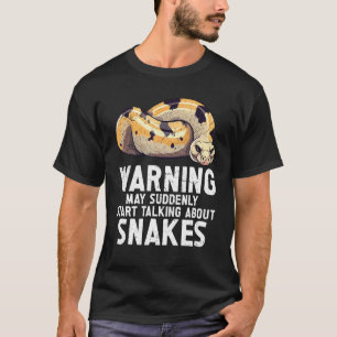 Königspython-Schlange Reptil Nudel-Reptil Snek 1 T-Shirt