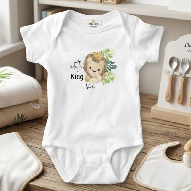 Königssafari Baby Strampler (baby lion king safari animals bodysuit)