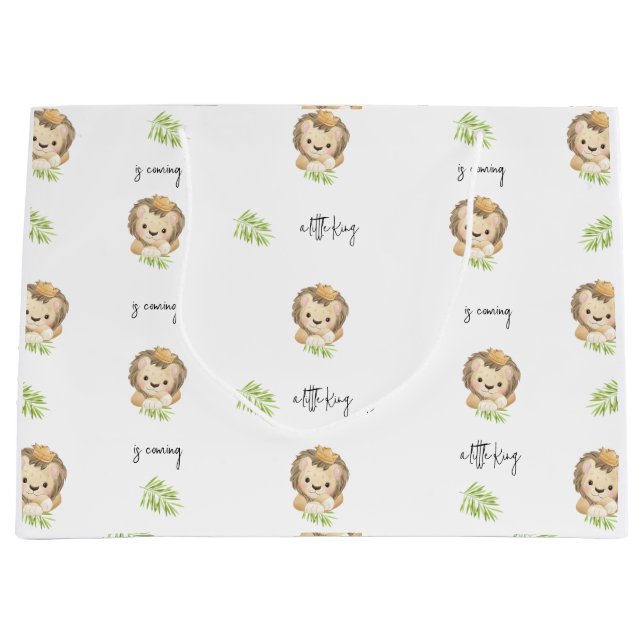 Königssafari Große Geschenktüte (Vorderseite)