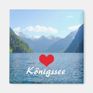 Königssee Bayern in Deutschland-Andenken Magnet