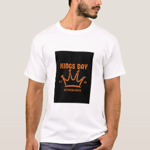 Königstag 2026 Herren Orange T-Shirt Niederlande K