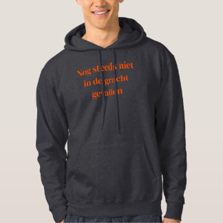 Königstag Sweater - Oranje Aufdruck - Kanal Hoodie