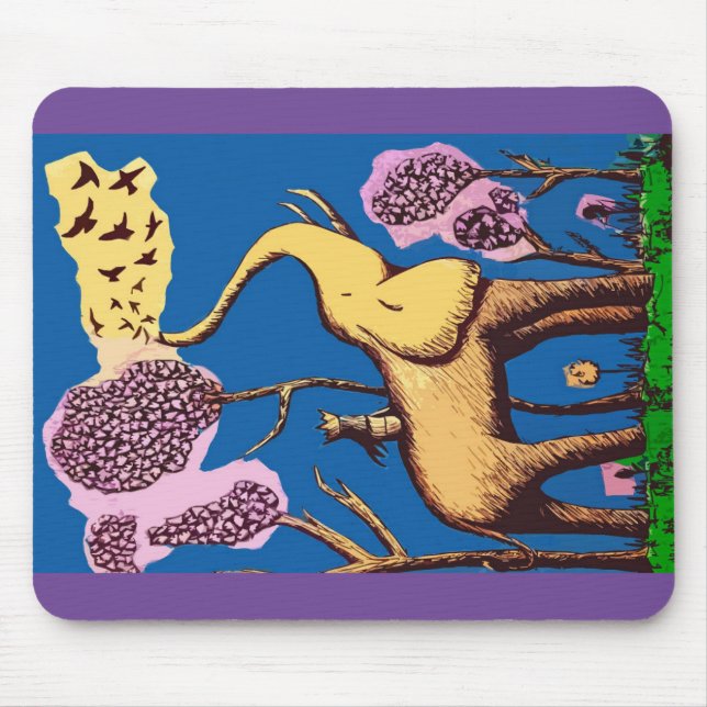 Königsurlaub Mousepad (Vorne)