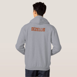 Koningsdag ‘Gezellig’ Kapuzenpullover - oranger Te Hoodie