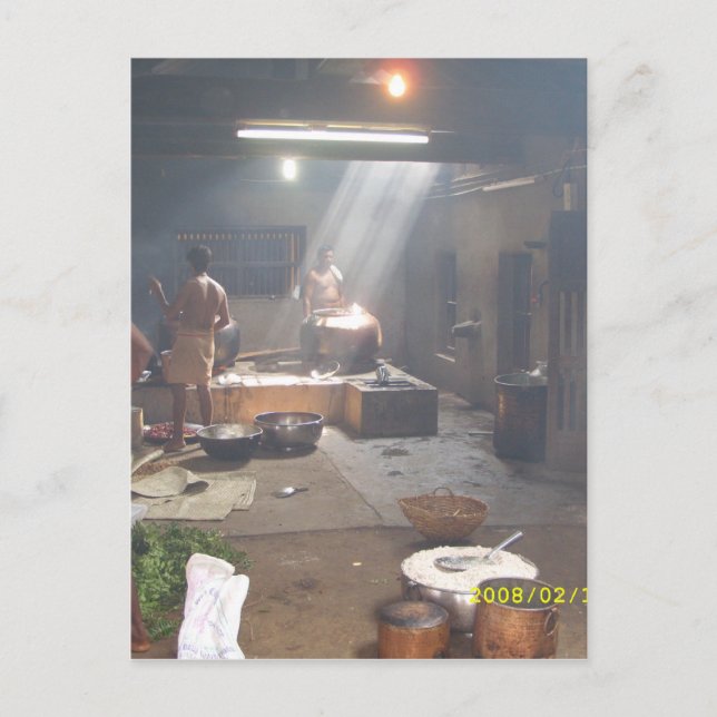 Konkani Cooking Postkarte (Vorderseite)