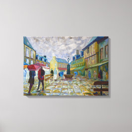 Konkarneau Leinwanddruck