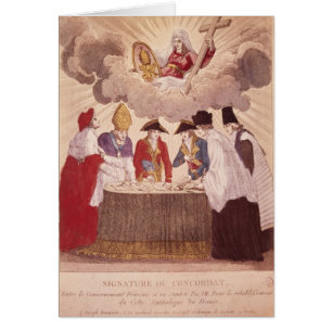Konkordat zwischen Napoleon und Papst Pius VII