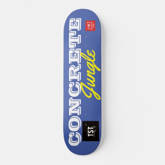 KONKRETE JUNGLE SKATEBOARDS / JMT SKATEBOARDS (Vorderseite)