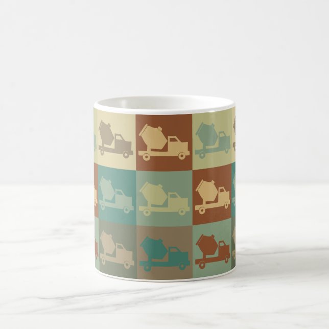 Konkrete Pop-Kunst Tasse (Mittel)