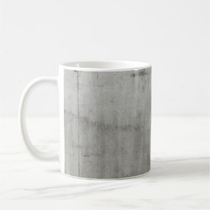 Konkrete Wandstruktur Kaffeetasse