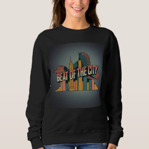 Konkreter Dschungel-Rhythmus New York Sweatshirt
