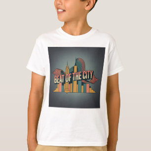 Konkreter Dschungel-Rhythmus New York T-Shirt