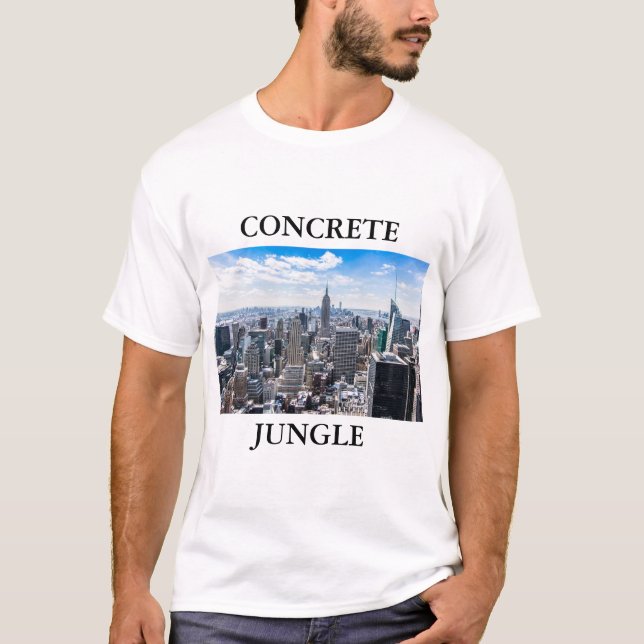 KONKRETER JUNGLE-T - Shirt (Vorderseite)
