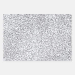 Konkretes Grausteinfassmuster Geschenkpapier Set