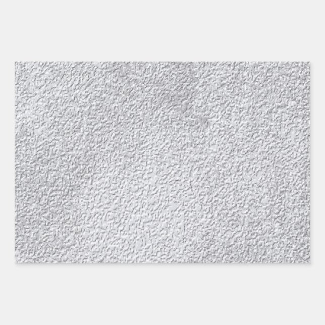 Konkretes Grausteinfassmuster Geschenkpapier Set (Vorderseite)