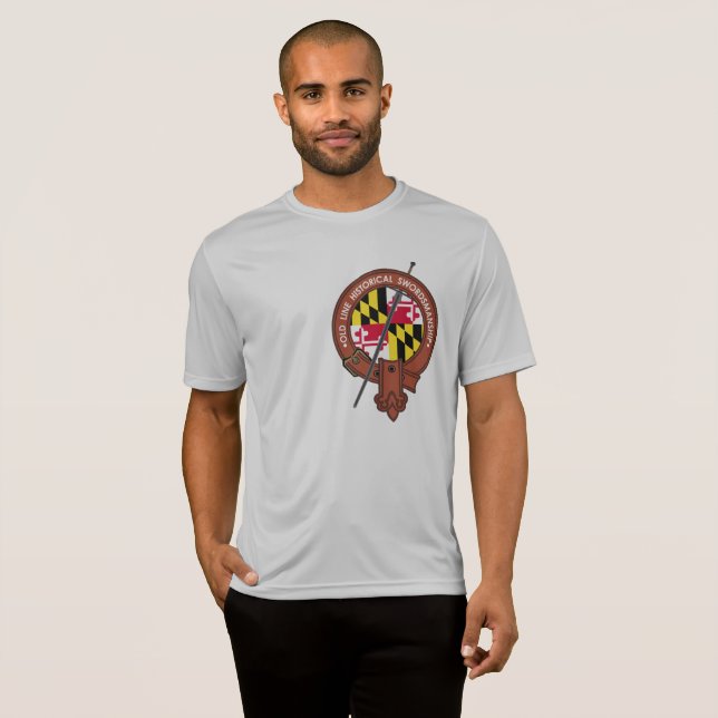 Konkurrenten-T - Shirt der Sport-Tek OLHS Männer (Vorne ganz)