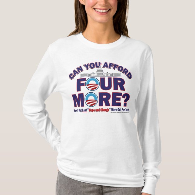 Können euch Sie vier mehr leisten T-Shirt (Vorderseite)