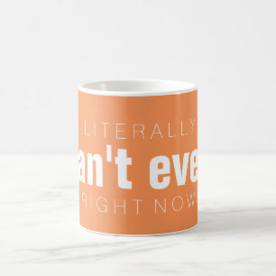 KÖNNEN Sie buchstäblich NICHT EINMAL im Augenbli Kaffeetasse