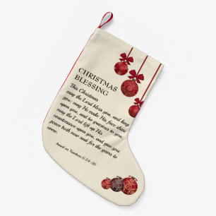 KÖNNEN SIE DEN HERRLICHEN SCHWELLEN Christlich Kleiner Weihnachtsstrumpf