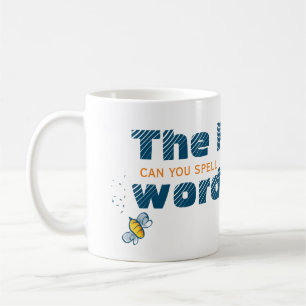 Können Sie die Biene f-Wort-buchstabieren Kaffeetasse