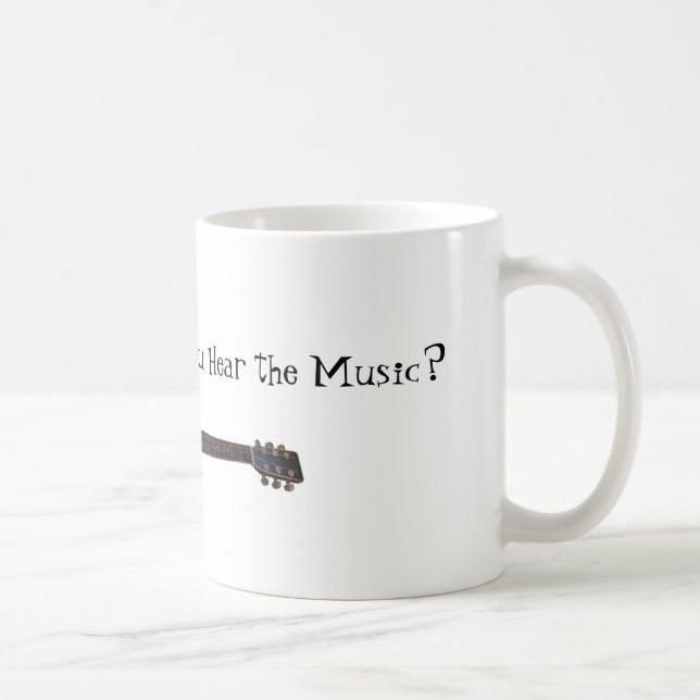 Können Sie die Musik hören? Kaffeetasse (Rechts)
