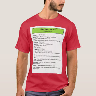 Können Sie es lesen? T-Shirt
