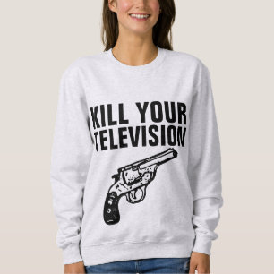 KÖNNEN SIE IHRE FERNSEHER-Anti-TV-T - Shirt SCHALT
