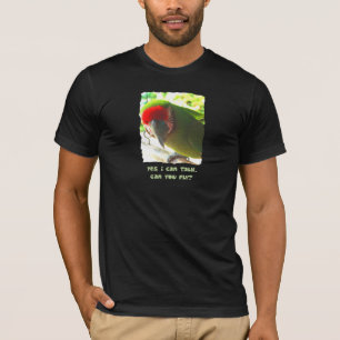 Können Sie Militärmacaw-Dunkelheits-T-Shirt T-Shirt