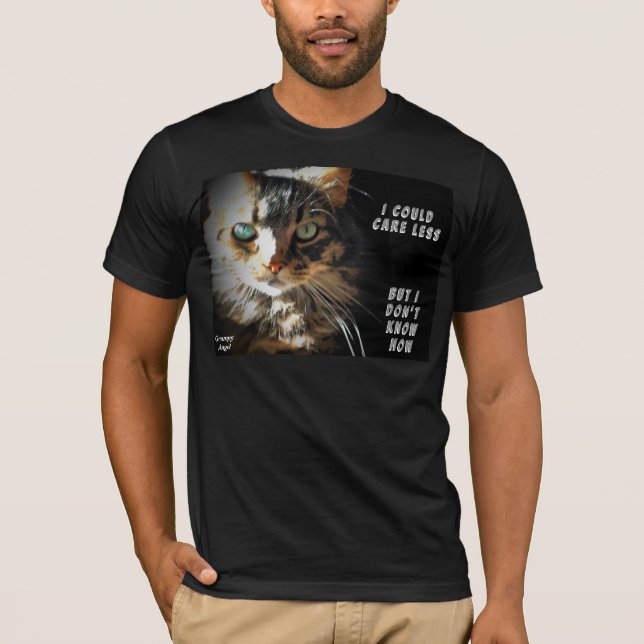 Können Sie nicht sich weniger Katze Meme T-Shirt (Vorderseite)