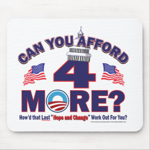 Können Sie sich vier weitere Jahre Obama leisten? Mousepad