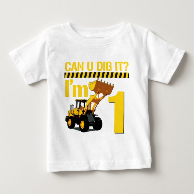 Können wir es tun? Ich bin 1 Baby T-shirt (Vorderseite)