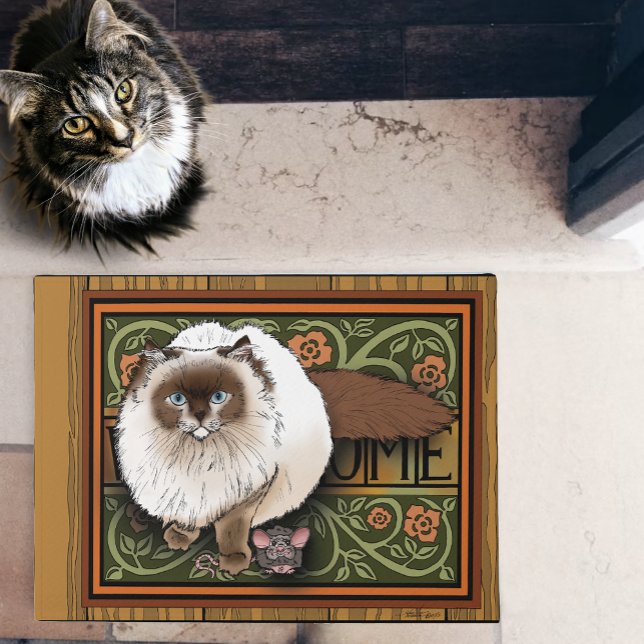 Können wir ihn behalten haben? fußmatte (Von Creator hochgeladen)