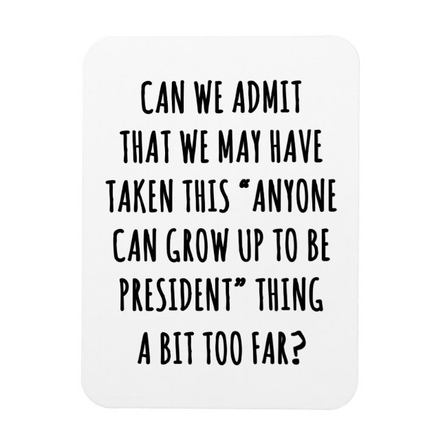 Können wir zugeben? magnet (Vertikal)